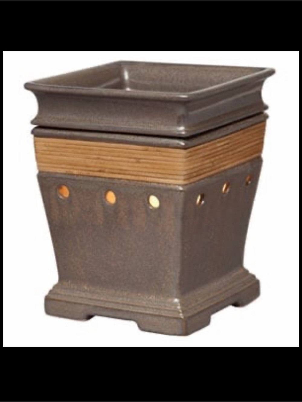 NILE Scentsy Full-Size electric Wax Oil Warmer, candle alternative